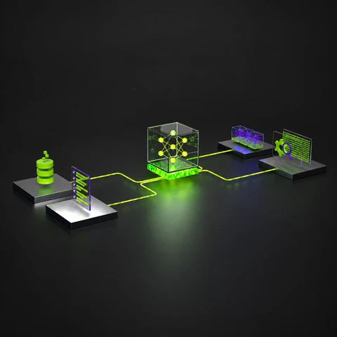Green neural network and data-processing pipeline for the NVIDIA Nemotron reasoning project